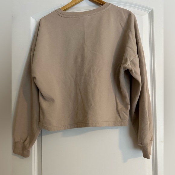 Disney Mickey & Minnie Cropped Sweatshirt - Picture 3 of 5